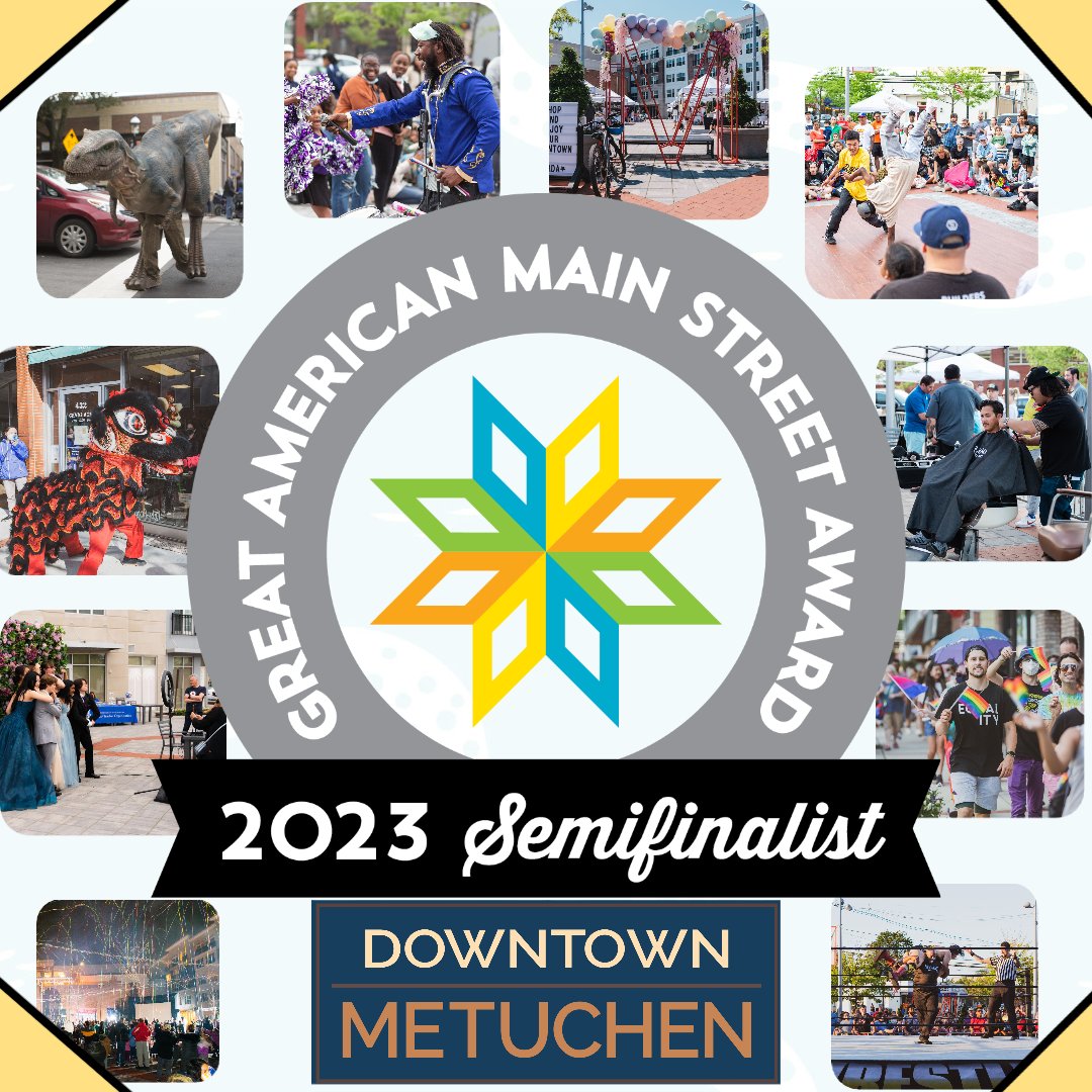 Downtown Metuchen Chosen As 2023 Great American Main Street