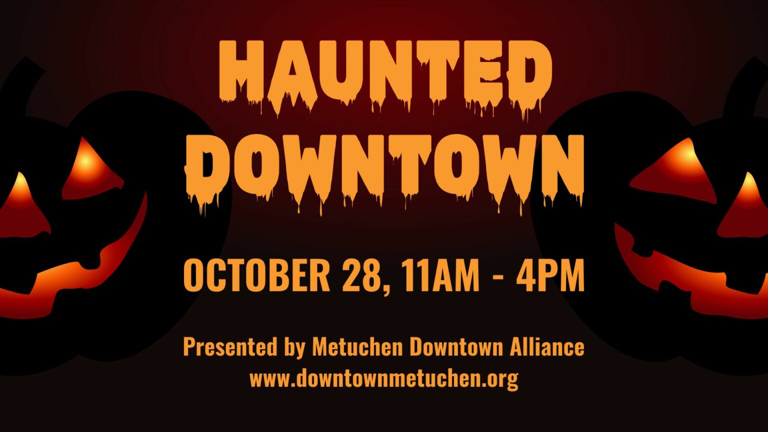 Haunted Downtown 2023 Downtown Metuchen